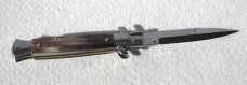 NEW FRANK BELTRAME 9" GENUINE FRENCH BOVINE HORN BAYONET BLADE ITALIAN STILETTO