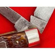 Vintage H BOKER & CO’S IMPROVED CUTLERY 2-Blade Swell End Jack Pocket Knife c.1899-1920’s Bone Vintage H BOKER & CO’S IMPROVED CUTLERY 2-Blade Swell End Jack Pocket Knife c.1899-1920’s Bone
