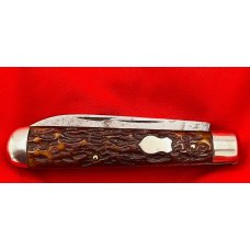 Vintage H BOKER & CO’S IMPROVED CUTLERY 2-Blade Swell End Jack Pocket Knife c.1899-1920’s Bone Vintage H BOKER & CO’S IMPROVED CUTLERY 2-Blade Swell End Jack Pocket Knife c.1899-1920’s Bone