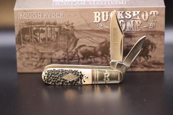 ROUGH RYDER BUCKSHOT BONE HALF HAWK rr2041 ROUGH RYDER BUCKSHOT BONE HALF HAWK rr2041