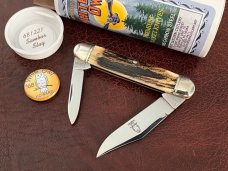 Great Eastern Cutlery GEC 68 Northfield White Owl Sambar Stag NIT Great Eastern Cutlery GEC 68 Northfield White Owl Sambar Stag NIT