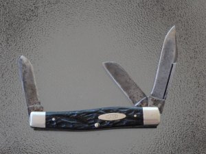 Vintage Case XX Long Pull Stockman, model 6375; 1940-64 era