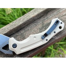 COBRATEC RYKER TAN AUTO FOLDER D2 STONEWASH STEEL COBRATEC RYKER TAN AUTO FOLDER D2 STONEWASH STEEL