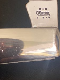 2003 Case XX USA 6143 SS Dark Gray Bone Grand Daddy Barlow With Tested XX On Handle & Single Blade