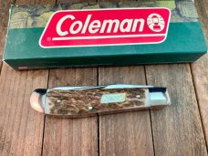 Coleman Mini Trapper Stag Seki Japan 1990 Coleman Mini Trapper Stag Seki Japan 1990