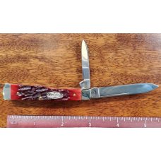 *VINTAGE* CASE XX Small Gunstock ~ Red Bone ~ 1987 ~ 3 Dot ~ *RARE* *VINTAGE* CASE XX Small Gunstock ~ Red Bone ~ 1987 ~ 3 Dot ~ *RARE*