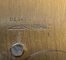Vintage PARKER JAPAN Stag Butterfly Knife unused in orig box fast ship w/tracking Vintage PARKER JAPAN Stag Butterfly Knife unused in orig box fast ship w/tracking