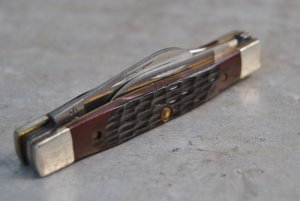 Case Peanut 6333 SS Long Tail XX USA 6 Dot  Mint Factory Edge Loud Snap Winchester On Master Blade