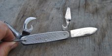 Ulster/Imperial WWII USMC Multi Blade Long Bail 5 Blades Brass Liners Looks Unused Factory Edge Ulster/Imperial WWII USMC Multi Blade Long Bail 5 Blades Brass Liners Looks Unused Factory Edge