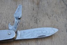 Ulster/Imperial WWII USMC Multi Blade Long Bail 5 Blades Brass Liners Looks Unused Factory Edge Ulster/Imperial WWII USMC Multi Blade Long Bail 5 Blades Brass Liners Looks Unused Factory Edge