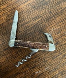 W. H. MORLEY & SON CLOVER LEAF FINE JIGGED HANDLES