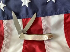 J A Henckels Copperhead Pocket Knife w/ Fantastic Mother of Pearl Handles -NOS - no box J A Henckels Copperhead Pocket Knife w/ Fantastic Mother of Pearl Handles -NOS - no box
