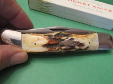 Case XX 1977 Blue Scroll Stag Folding Hunter Pattern # 5265 SS
