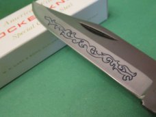 Case XX 1977 Blue Scroll Stag Folding Hunter Pattern # 5265 SS