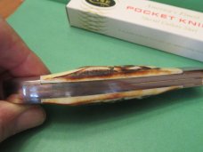 Case XX 1977 Blue Scroll Stag Folding Hunter Pattern # 5265 SS Case XX 1977 Blue Scroll Stag Folding Hunter Pattern # 5265 SS