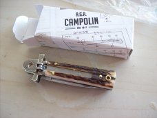 A. G. A. Campolin Dominus Lever Maltese Cross 6 Incher W/Genuine Stag/Antler NIB A. G. A. Campolin Dominus Lever Maltese Cross 6 Incher W/Genuine Stag/Antler NIB