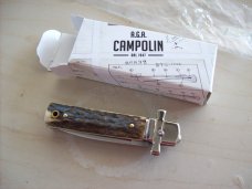 A. G. A. Campolin Dominus Lever Maltese Cross 6 Incher W/Genuine Stag/Antler NIB A. G. A. Campolin Dominus Lever Maltese Cross 6 Incher W/Genuine Stag/Antler NIB