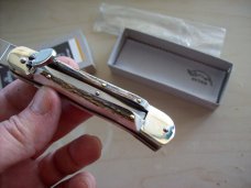 Hubertus Knife Solingen, Germany Size 10 Medium Genuine Stag NIB Hubertus Knife Solingen, Germany Size 10 Medium Genuine Stag NIB