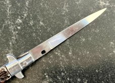 Vintage Spanish Stiletto Switchblade, 8.25 Inch, Marked "INOX", Unused #1 Vintage Spanish Stiletto Switchblade, 8.25 Inch, Marked "INOX", Unused #1