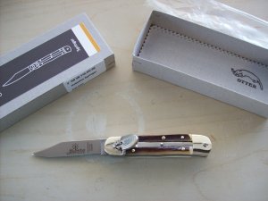 Hubertus Solingen, Germany Small 08 Fat Stag 5 3/4 " Open Lilyput