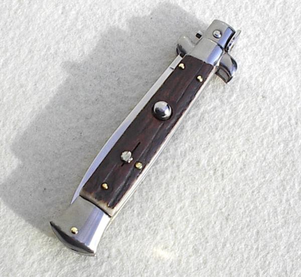  NEW FRANK BELTRAME 9" GENUINE STAG ITALIAN STILETTO