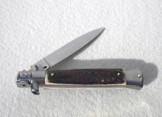  NEW FRANK BELTRAME 9" GENUINE STAG ITALIAN STILETTO
