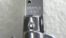  NEW FRANK BELTRAME 9" GENUINE STAG ITALIAN STILETTO