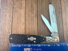 Schatt and Morgan File and Wire Series Quart Barlow Amber Jigged Bone Schatt and Morgan File and Wire Series Quart Barlow Amber Jigged Bone