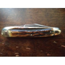 Schrade Walden 804 Stag Split back whittler Unused Schrade Walden 804 Stag Split back whittler Unused