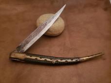 Antique  Spanish jumbo ratchet navaja fighting knife