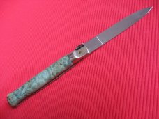 Vintage "C. Jul. Herbertz" Burl Wood/Filework Picklock Switchblade STILETTO Knife - Custom