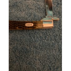 1997 Case XX USA 6151 SG SS Green Bone Handle JAGUAR With Large Single Blade With Swing Guard NIB 1997 Case XX USA 6151 SG SS Green Bone Handle JAGUAR With Large Single Blade With Swing Guard NIB