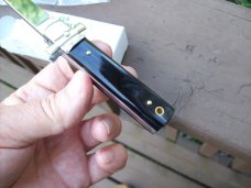 A. G. A. Campolin Dominus Lever Maltese Cross 6 Incher W/Brazilian Horn Handles NIB A. G. A. Campolin Dominus Lever Maltese Cross 6 Incher W/Brazilian Horn Handles NIB