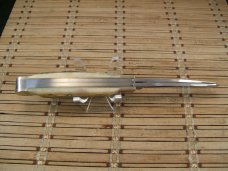 BUCK CREEK "ONE MILLION BUCKS" GENUINE HEAVY STAG HORN GERMANY STAINLESS MINT TRAPPER POCKET KNIFE