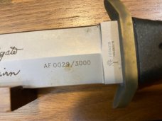 Applegate-Fairbairn 1997 Gerber & Boker Knife Set w/COA Limited Ed. 0029 of 3000