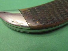 Case Classic 1990 Green Bone Clasp Knife Pattern # 61072