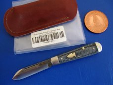 Northwoods Harrison Bay Blue Denim Micarta Spearpoint