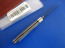 Northwoods Harrison Bay Blue Denim Micarta Spearpoint
