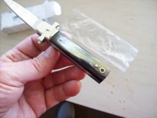 A. G. A. Campolin Dominus Lever Maltese Cross 6 Incher W/Brazilian Horn Handles NIB A. G. A. Campolin Dominus Lever Maltese Cross 6 Incher W/Brazilian Horn Handles NIB