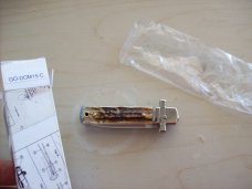 A. G. A. Campolin Dominus Lever Maltese Cross 6 Incher W/Genuine Stag/Antler NIB A. G. A. Campolin Dominus Lever Maltese Cross 6 Incher W/Genuine Stag/Antler NIB