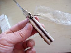 A. G. A. Campolin Dominus Lever Maltese Cross 6 Incher W/Genuine Stag/Antler NIB A. G. A. Campolin Dominus Lever Maltese Cross 6 Incher W/Genuine Stag/Antler NIB