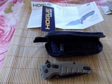 Hoge USA X1-MF-Elishewitz micro flip CPM154 knife with box