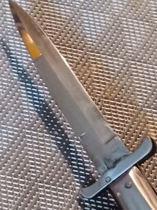 8 3/4" Rare Rizzuto Estileto Milano Moustache Guards. 8 3/4" Rare Rizzuto Estileto Milano Moustache Guards.