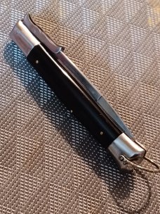 8 3/4" Rare Rizzuto Estileto Milano Moustache Guards. 8 3/4" Rare Rizzuto Estileto Milano Moustache Guards.
