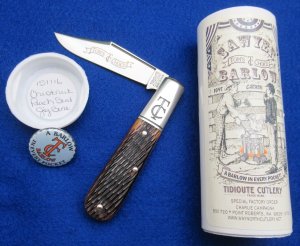 Great Eastern Cutlery. Sawyer Tom's Choice Barlow Knife Charlie Campagna SFO. Tidioute. .. (151116) 