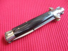 Vintage 1950's ROMO Italian STILETTO Horn Picklock Switchblade Knife.
