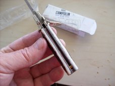 A. G. A. Campolin Dominus Lever Maltese Cross 6 Incher W/Genuine Stag/Antler NIB A. G. A. Campolin Dominus Lever Maltese Cross 6 Incher W/Genuine Stag/Antler NIB