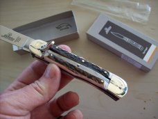 Hubertus Knife Solingen, Germany Large Size 11 Genuine Stag/Antler NIB Hubertus Knife Solingen, Germany Large Size 11 Genuine Stag/Antler NIB