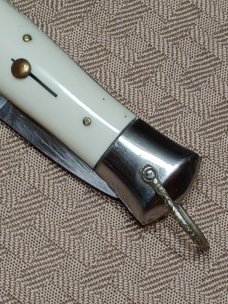 8 3/4" Rare Rizzuto Estileto Milano Moustache Guards. 8 3/4" Rare Rizzuto Estileto Milano Moustache Guards.