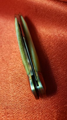 Great Eastern Cutlery 68 Sambar Stag New/Mint in Tube with Button and Brown Waxed Paper. Beautiful!
